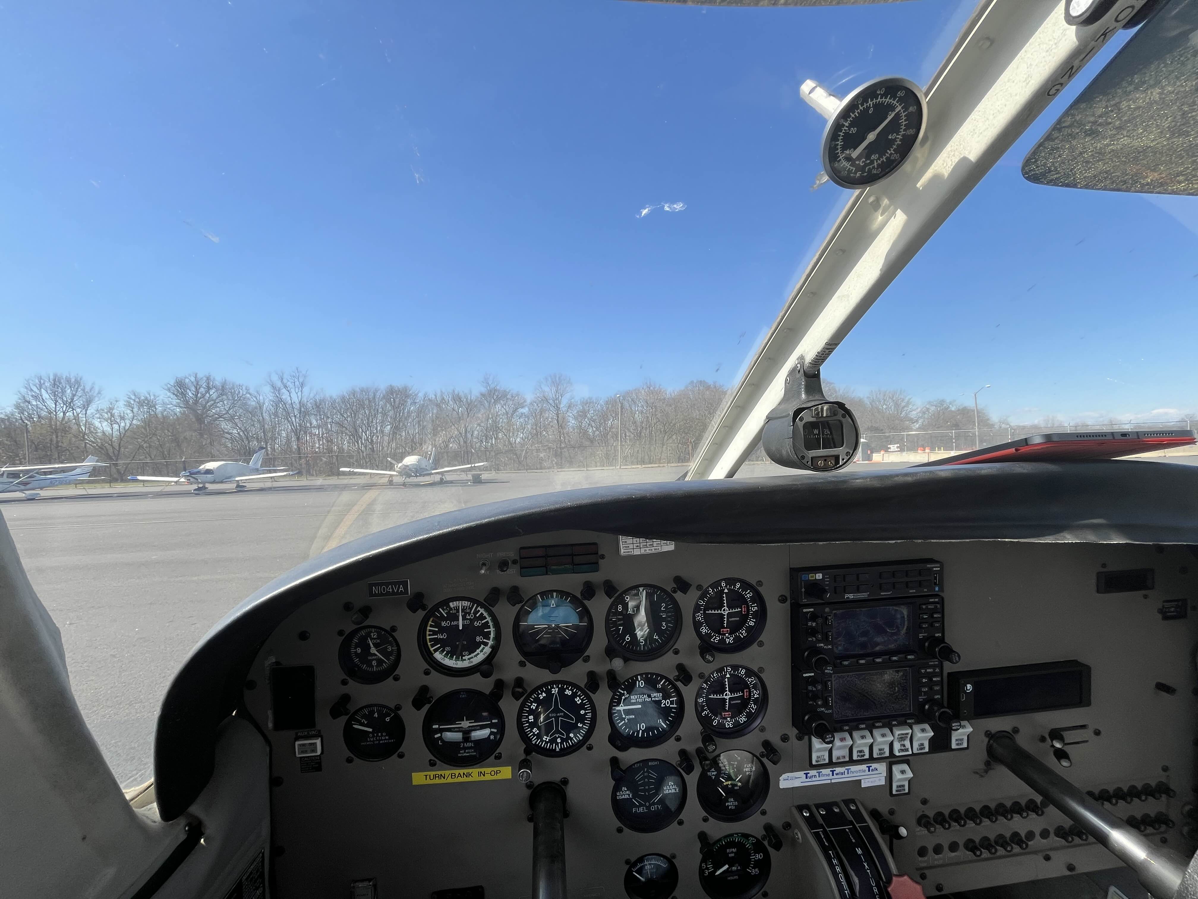 Aviation cockpit